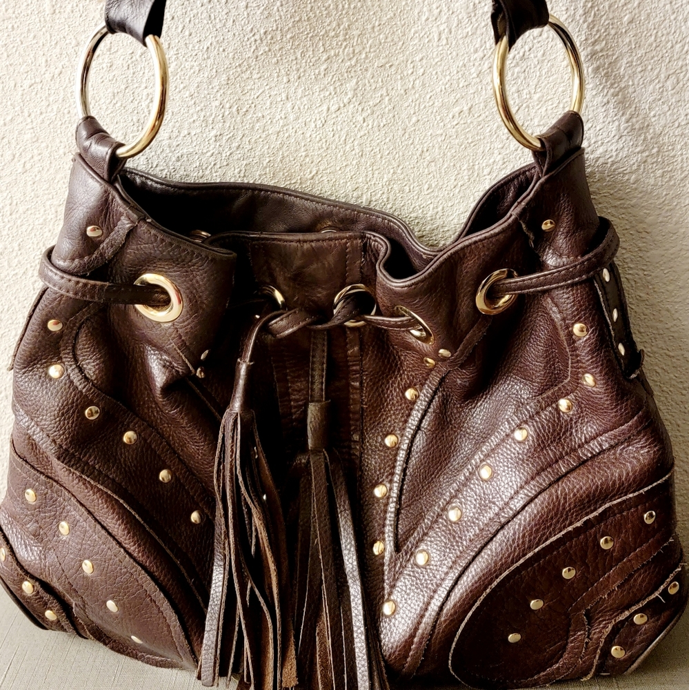 BEOWN STUDDED BULGA PURSE